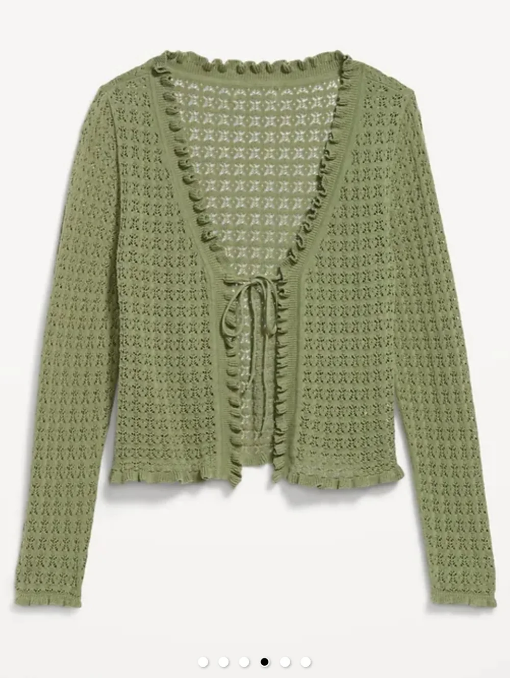 Old Navy Tie-front Cardigan Medium NWT - Picture 2 of 8